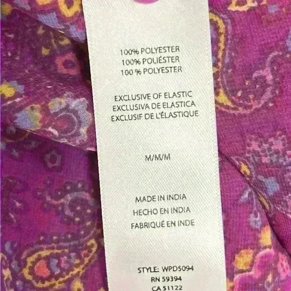 Beach Lunch Lounge Collection Med Long Sleeves Sheer Coverup Maxi Dress - Picture 15 of 16